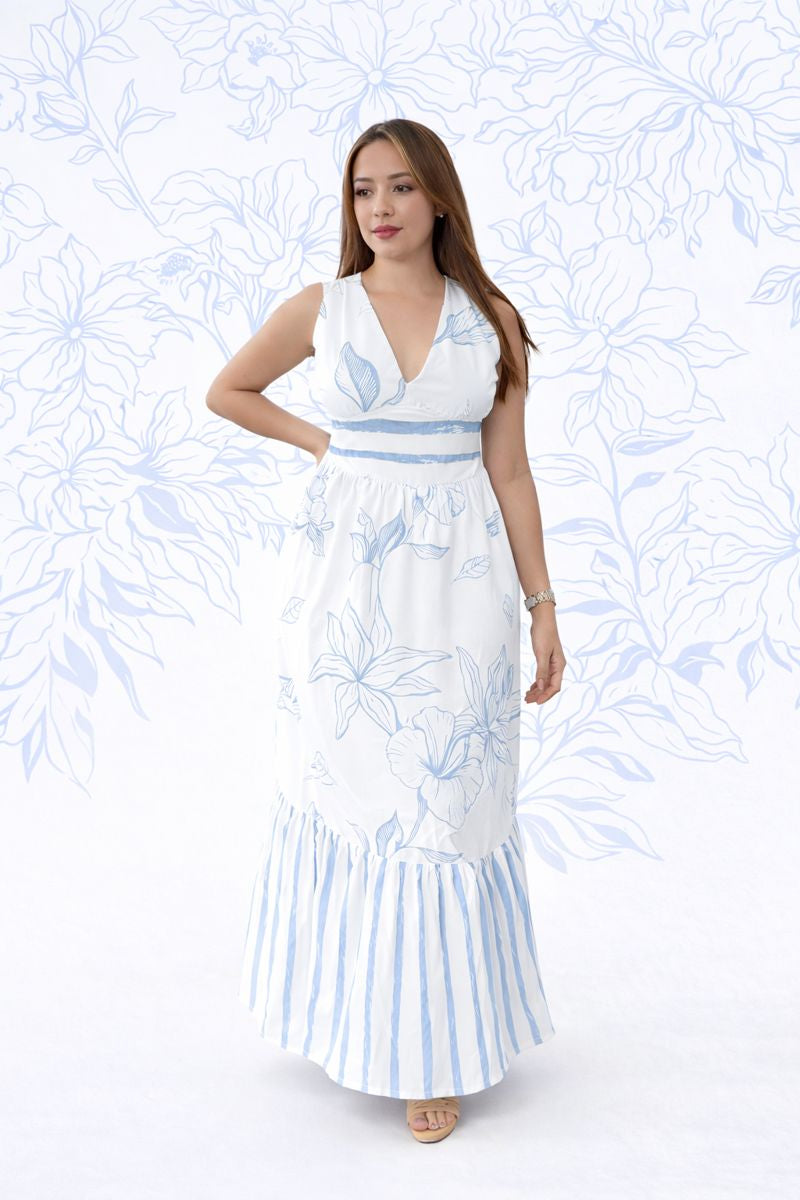 VESTIDO ESTAMPADDO STILO