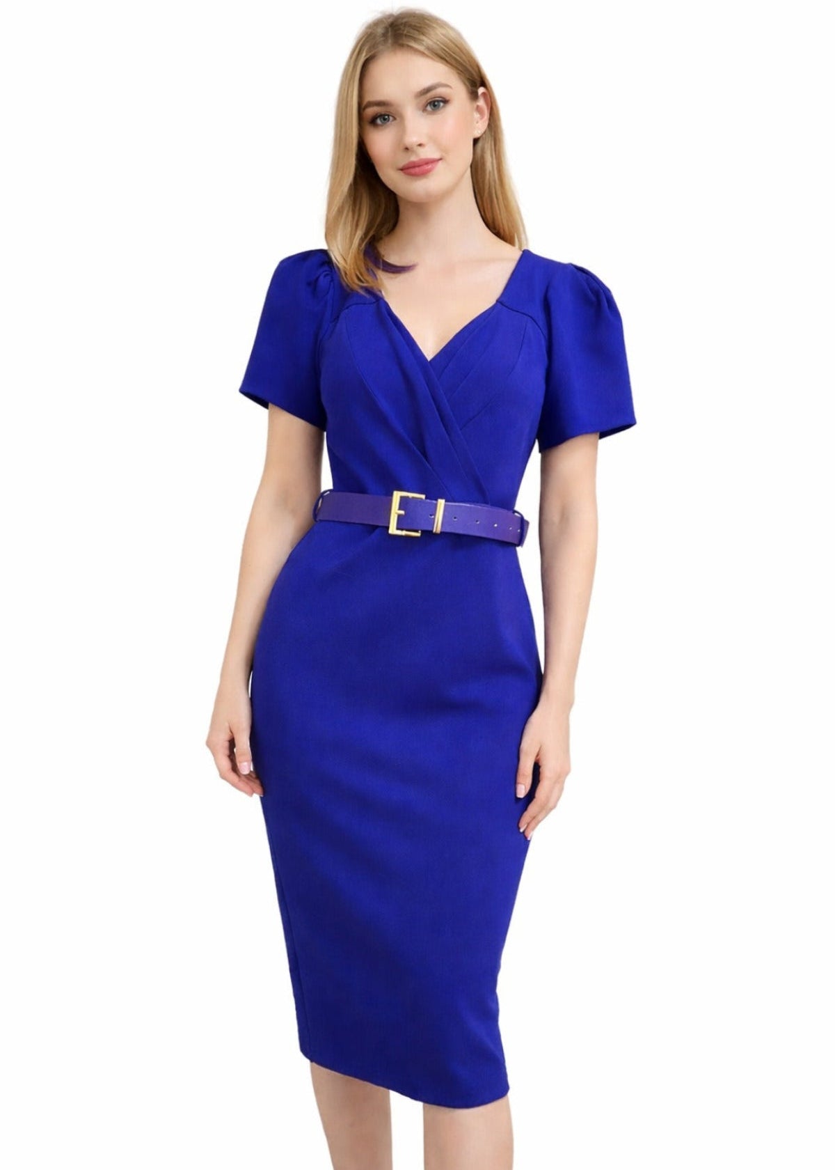 VESTIDO SEÑORERO CON CORREA