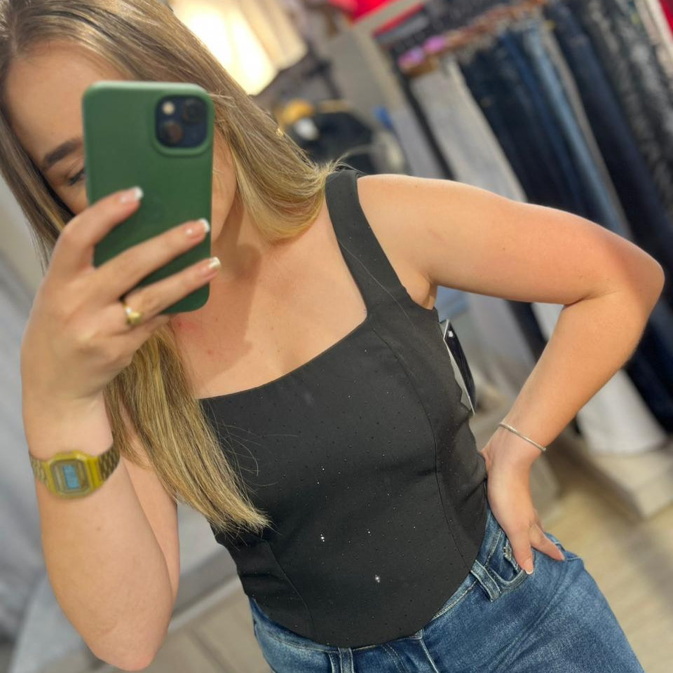 BLUSA BRILLOS